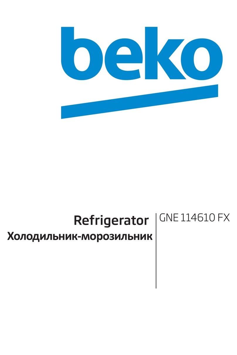 Beko GNE 114610 FX User manual