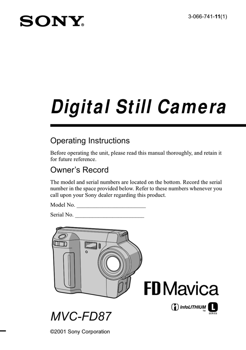 Sony FD Mavica MVC-FD87 User manual