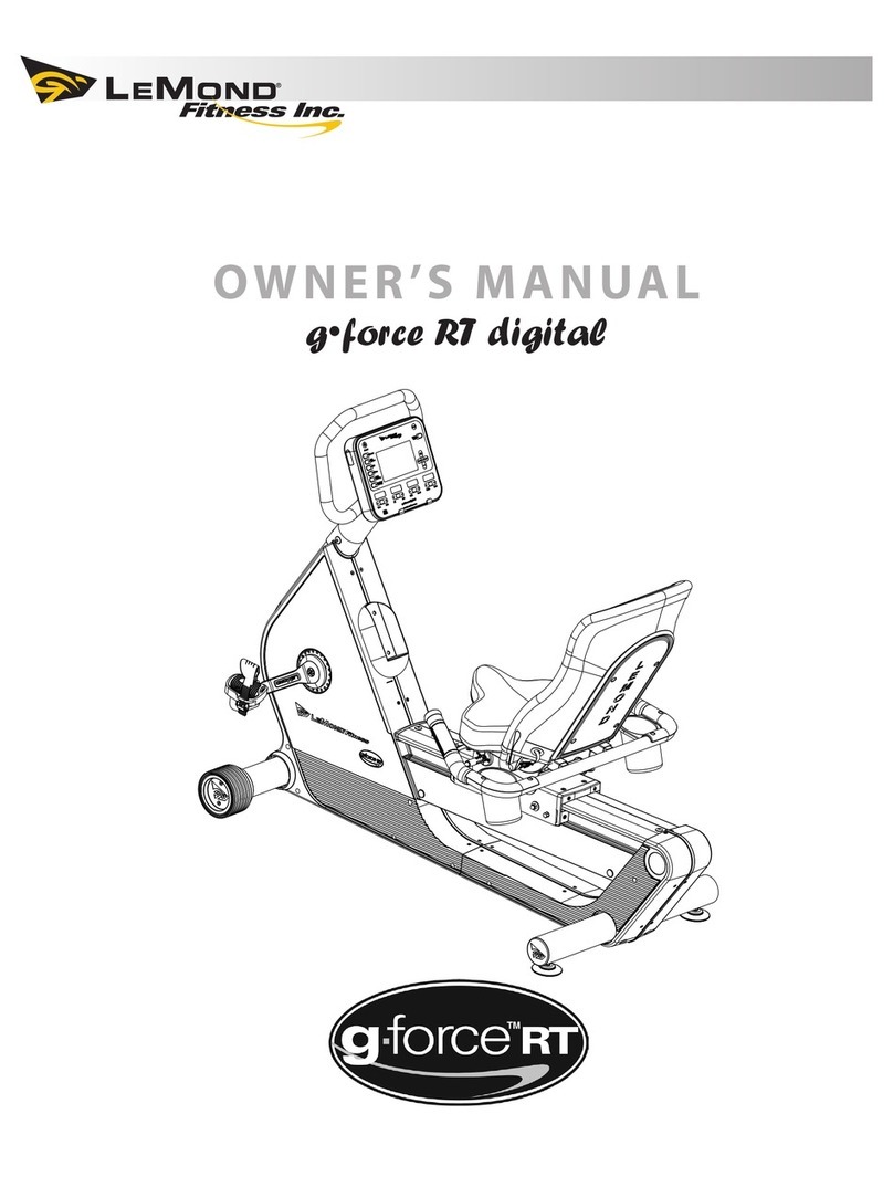 LEMONO GFORCE RT DIGITAL owner's manual