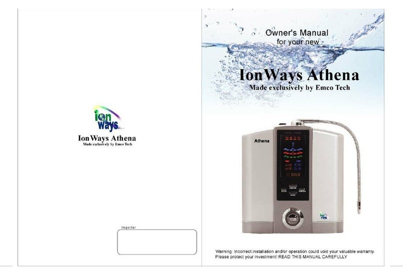 Emco Tech ionways athena User manual
