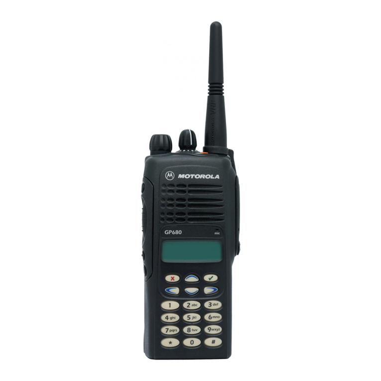 Motorola Professional GP340 User manual