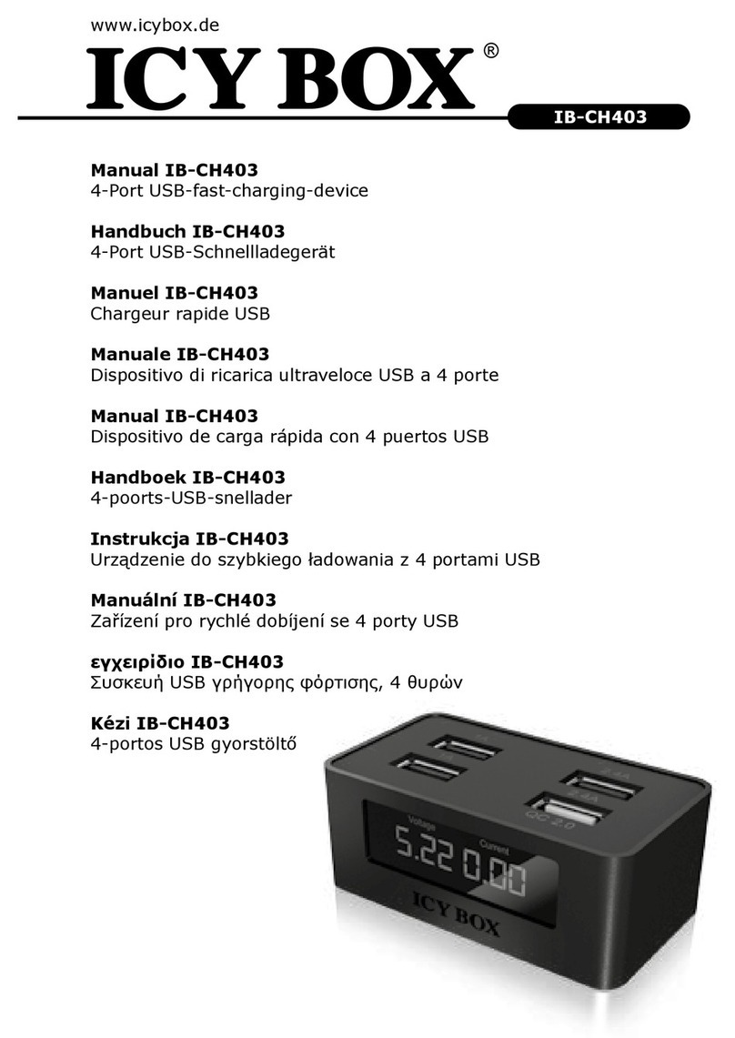 Icy Box IB-CH403 manual