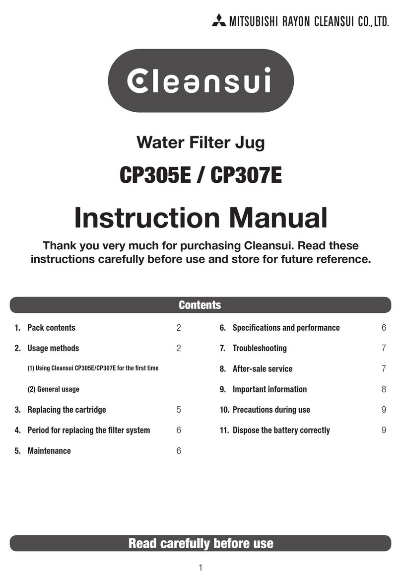 cleansui CP305E User manual