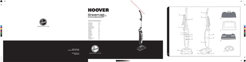Hoover Steamjet Steam & Sweep SSW1700 User manual