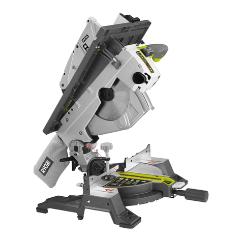 Ryobi RTMS1800 User manual