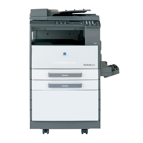 Konica Minolta BIZHUB 162 Service manual