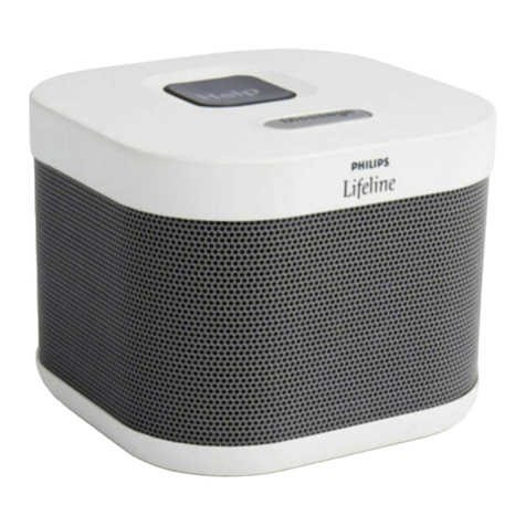 Philips lifeline User manual
