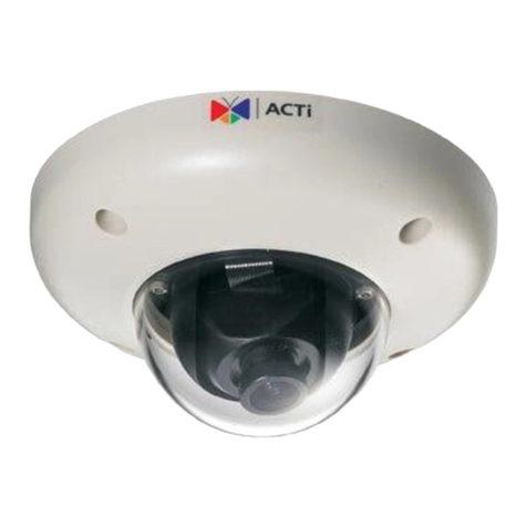 ACTi ACM-3701 User manual