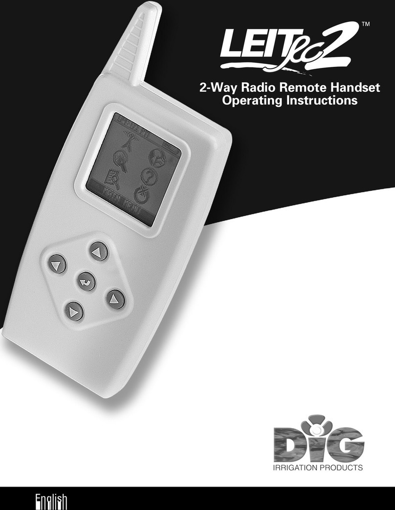 DIG LEIT RC2 operating instructions