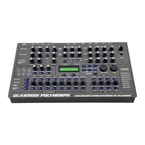 Quasimidi POLYMORPH operating instructions