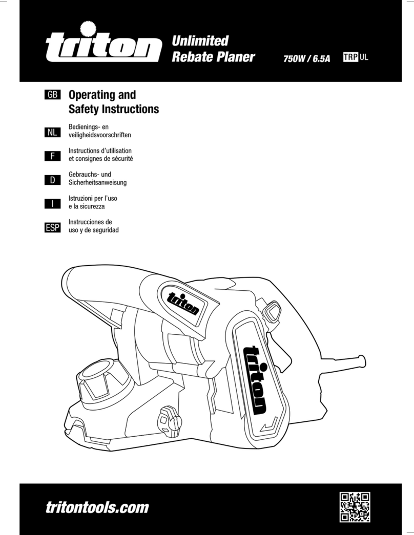 Triton TRP UL Quick guide
