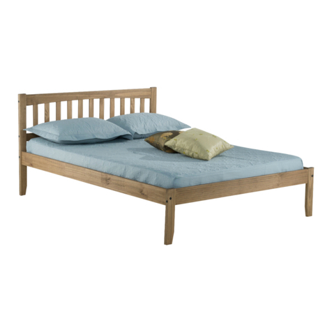 Birlea PORTO 4 BED Assembly instructions