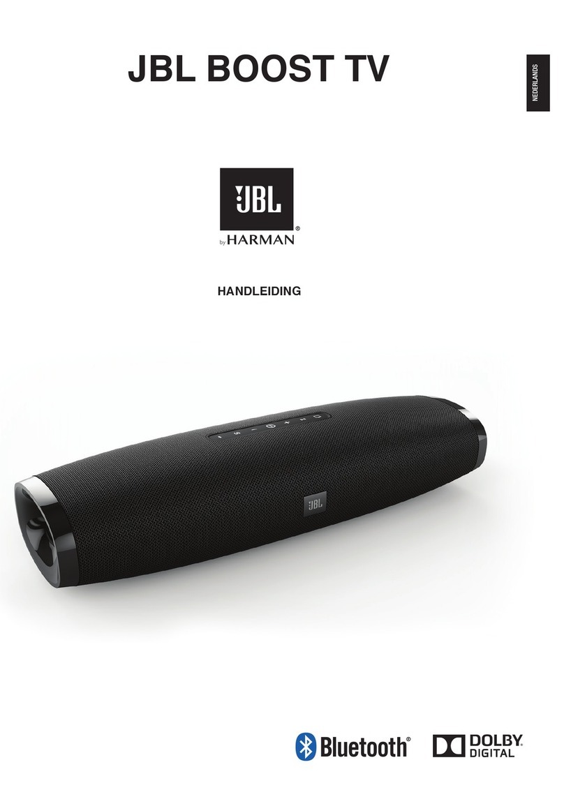 JBL BOOST TV Handleiding