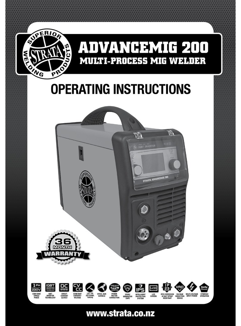 Strata ADVANCEMIG 200 User manual