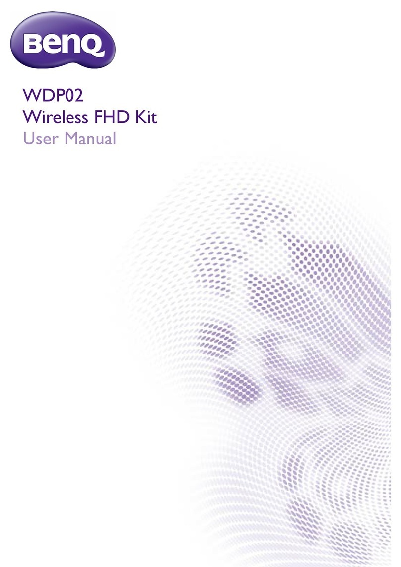 BenQ WDP02 User manual