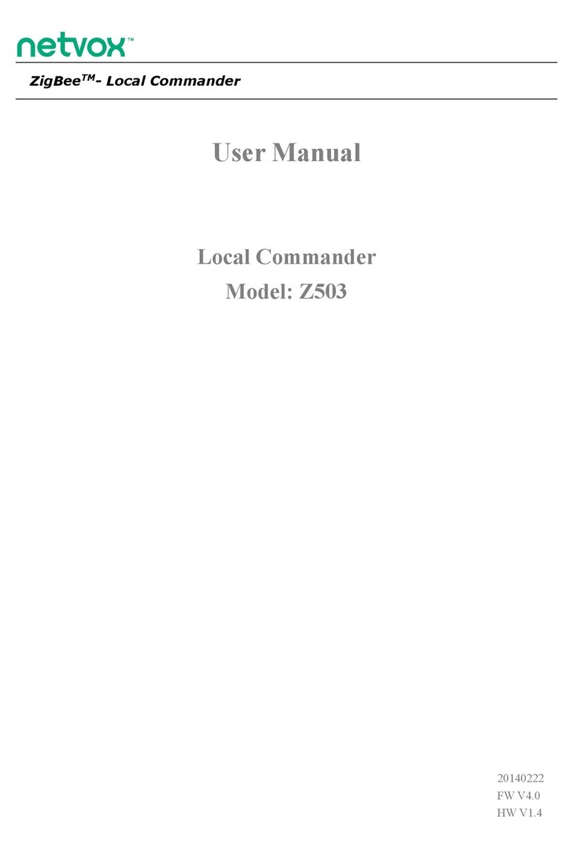netvox z503 user manual