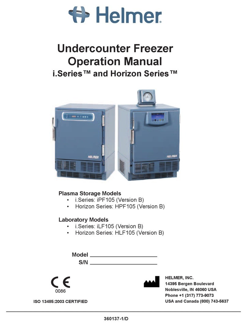 Helmer i.series User manual