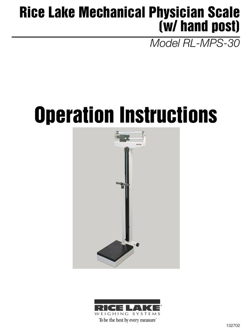 Rice Lake rl-mps-30 User manual