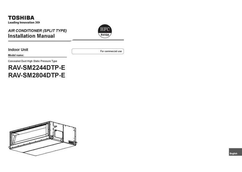 Toshiba RAV-SM2244DTP-E User manual Toshiba RAV-SM2244DTP-E User manual