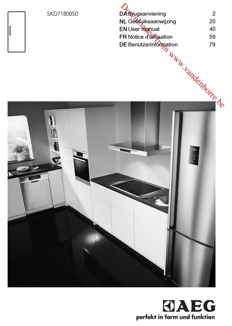 AEG SKD71800S0 User manual