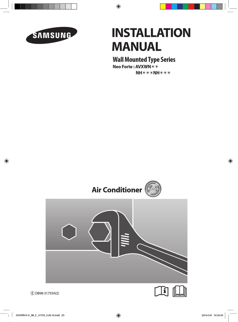 Samsung AVXWN installation manual