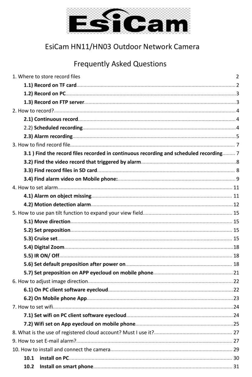 ESICAM HN11 Installation guide