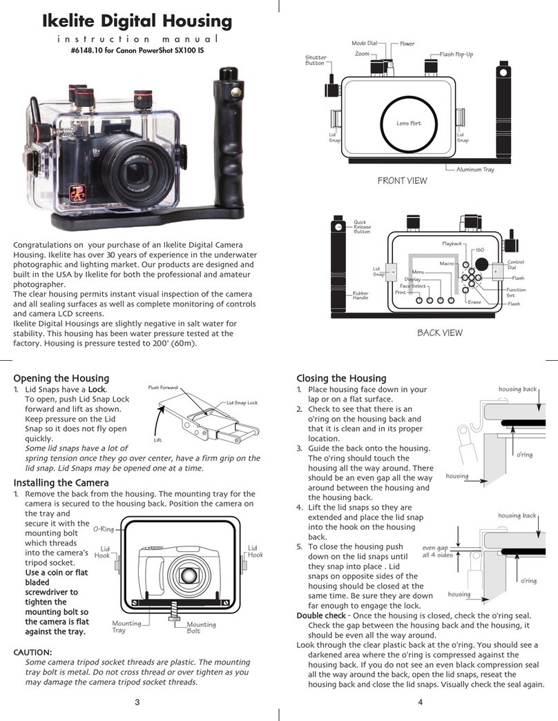 Ikelite 6148.10 Instructional manual