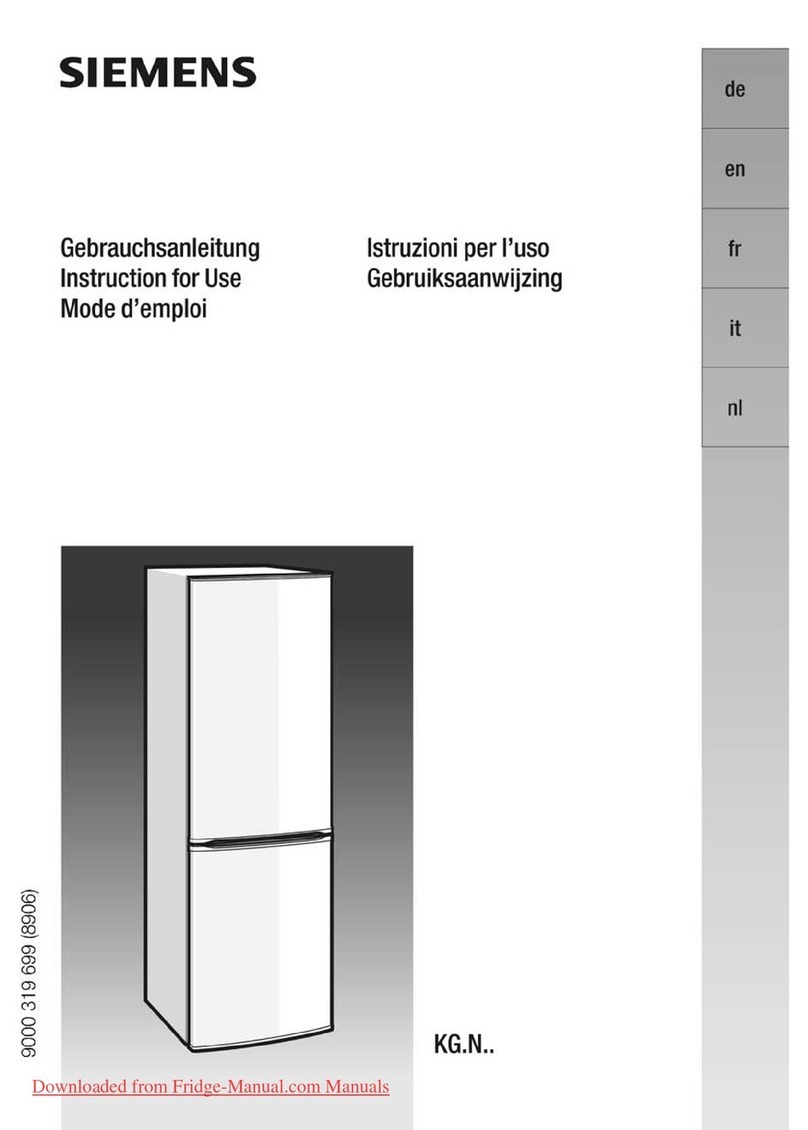 Siemens KG..N.. User manual