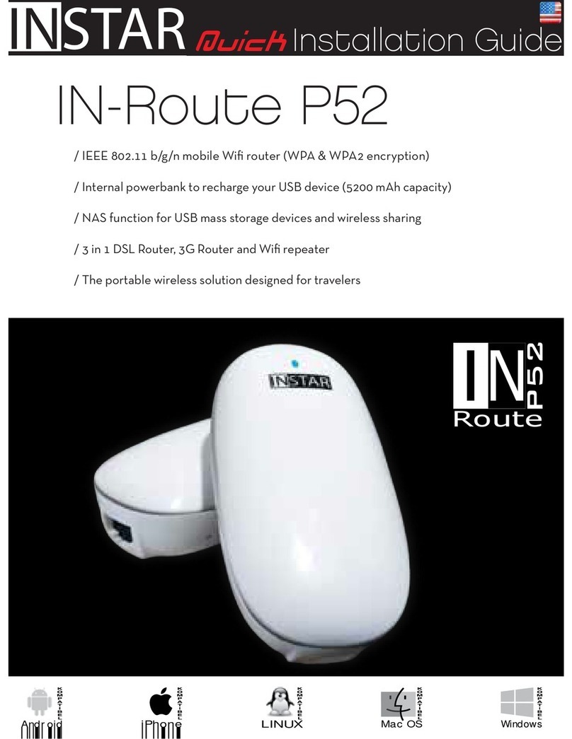 Instar IN-Route P52 installation guide