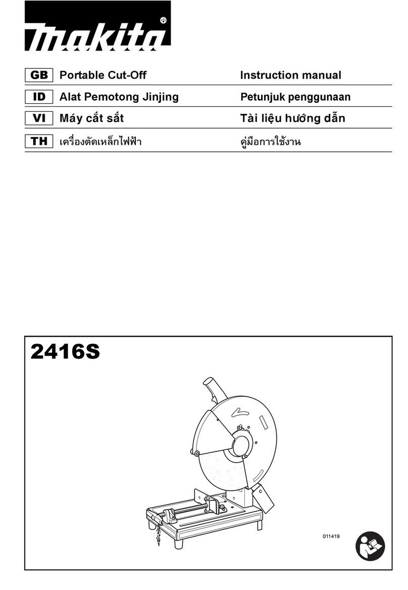 Makita 2416S instruction manual