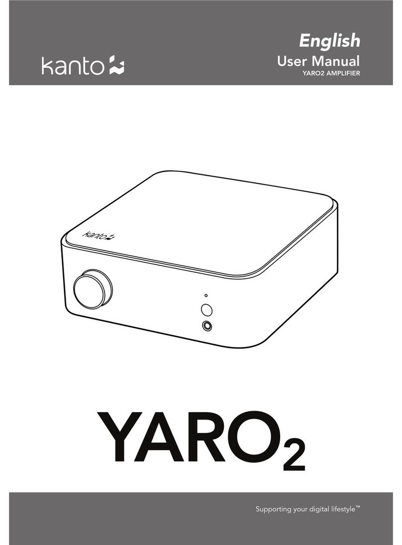 Kanto YARO2 user manual