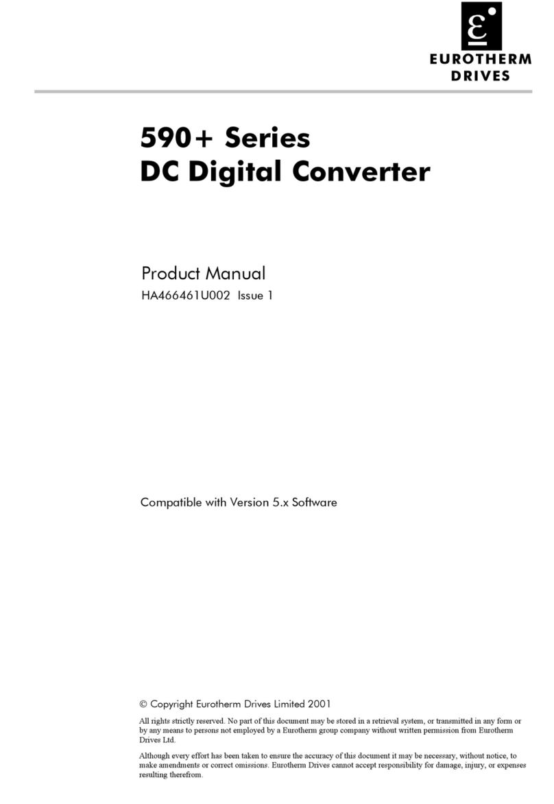 Eurotherm 590+ Series product manual