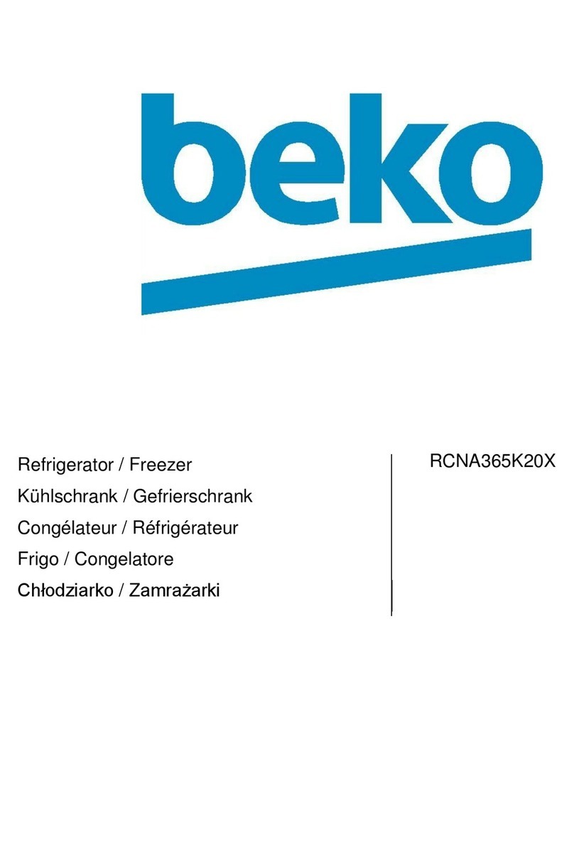 Beko RCNA365K20X User manual Beko RCNA365K20X User manual