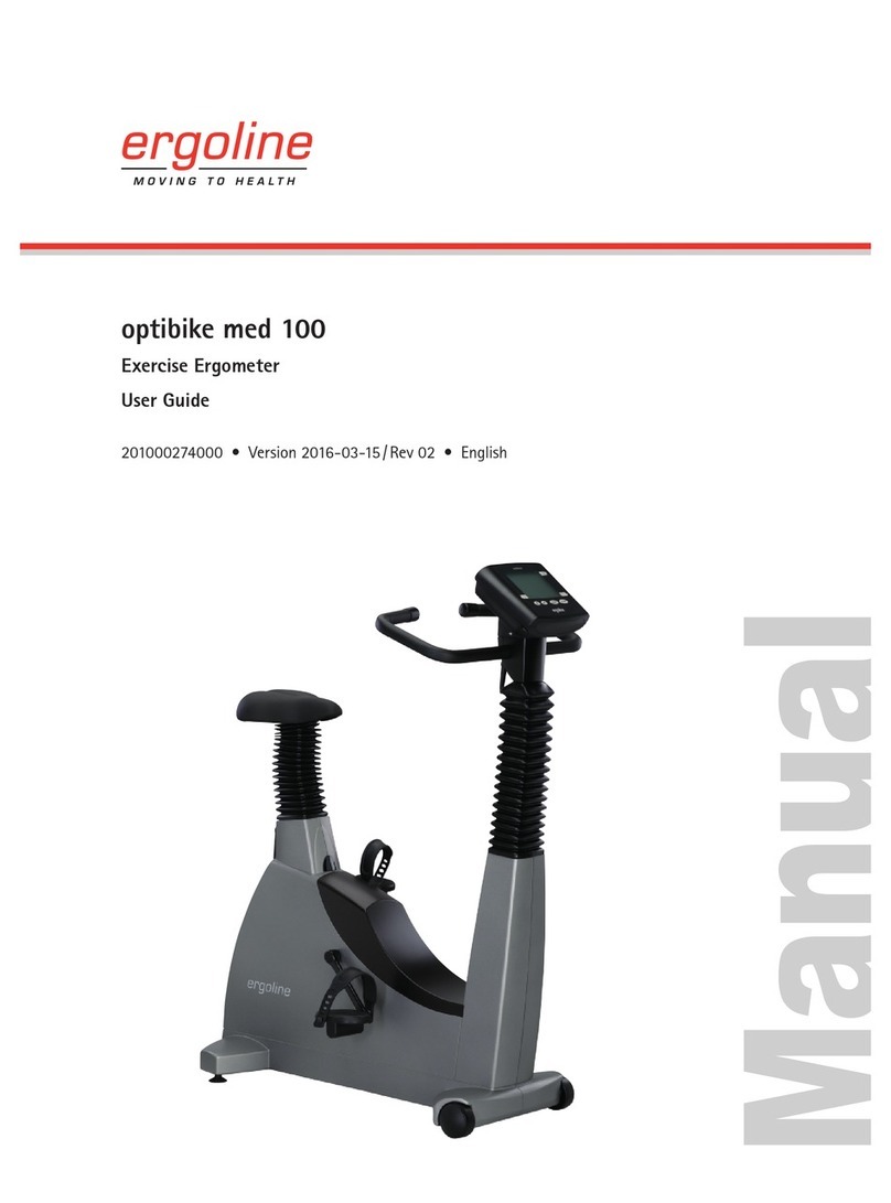 ergoline optibike med 100 User manual
