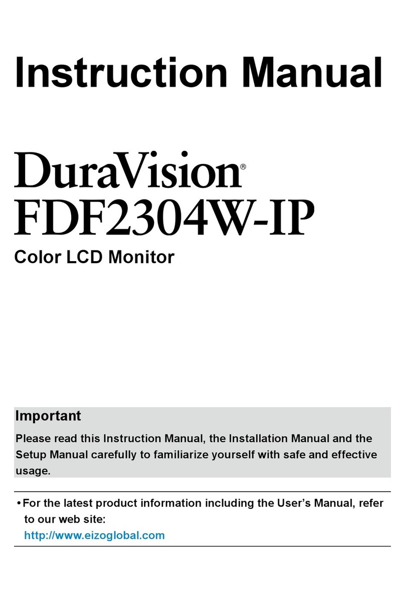 Eizo DuraVision FDF2304W-IP User manual