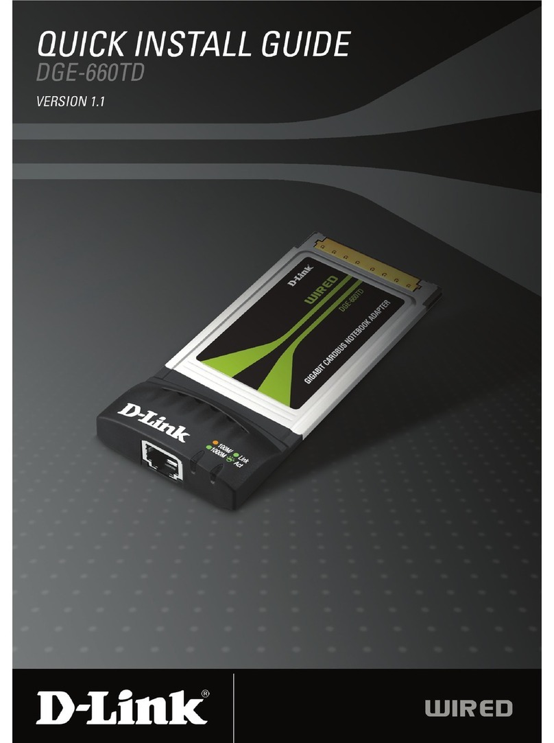 D-Link DGE-660TD User manual D-Link DGE-660TD User manual