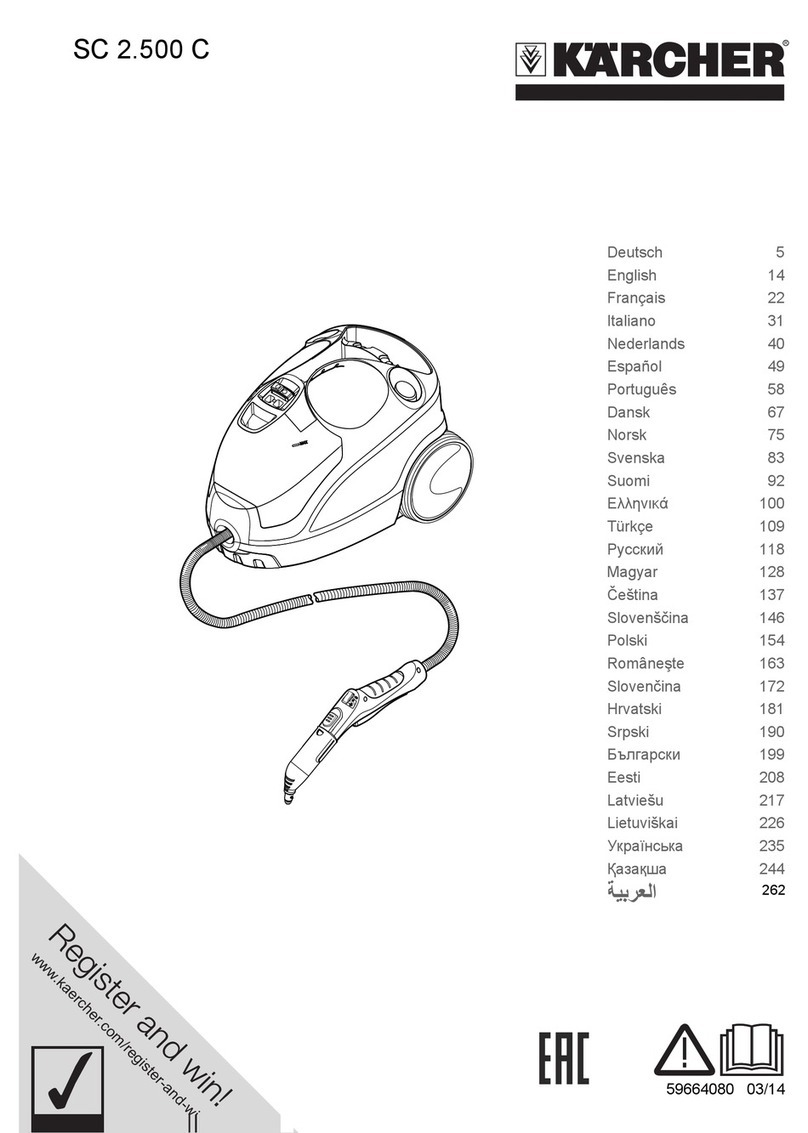 Kärcher SC 2.500 C User manual