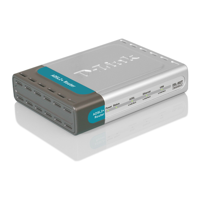D-Link DSL-502T User manual D-Link DSL-502T User manual