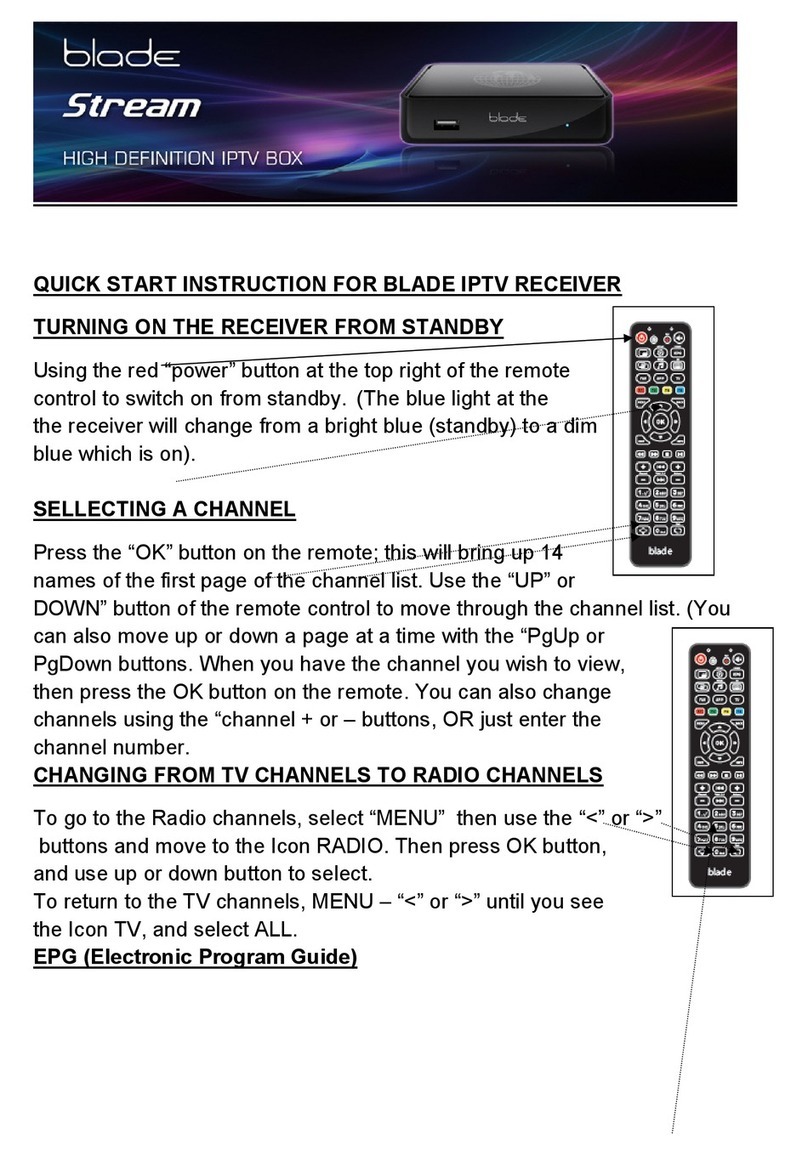 Blade Stream User manual