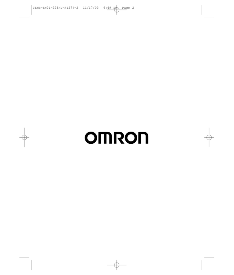 Omron HV-F127 User manual