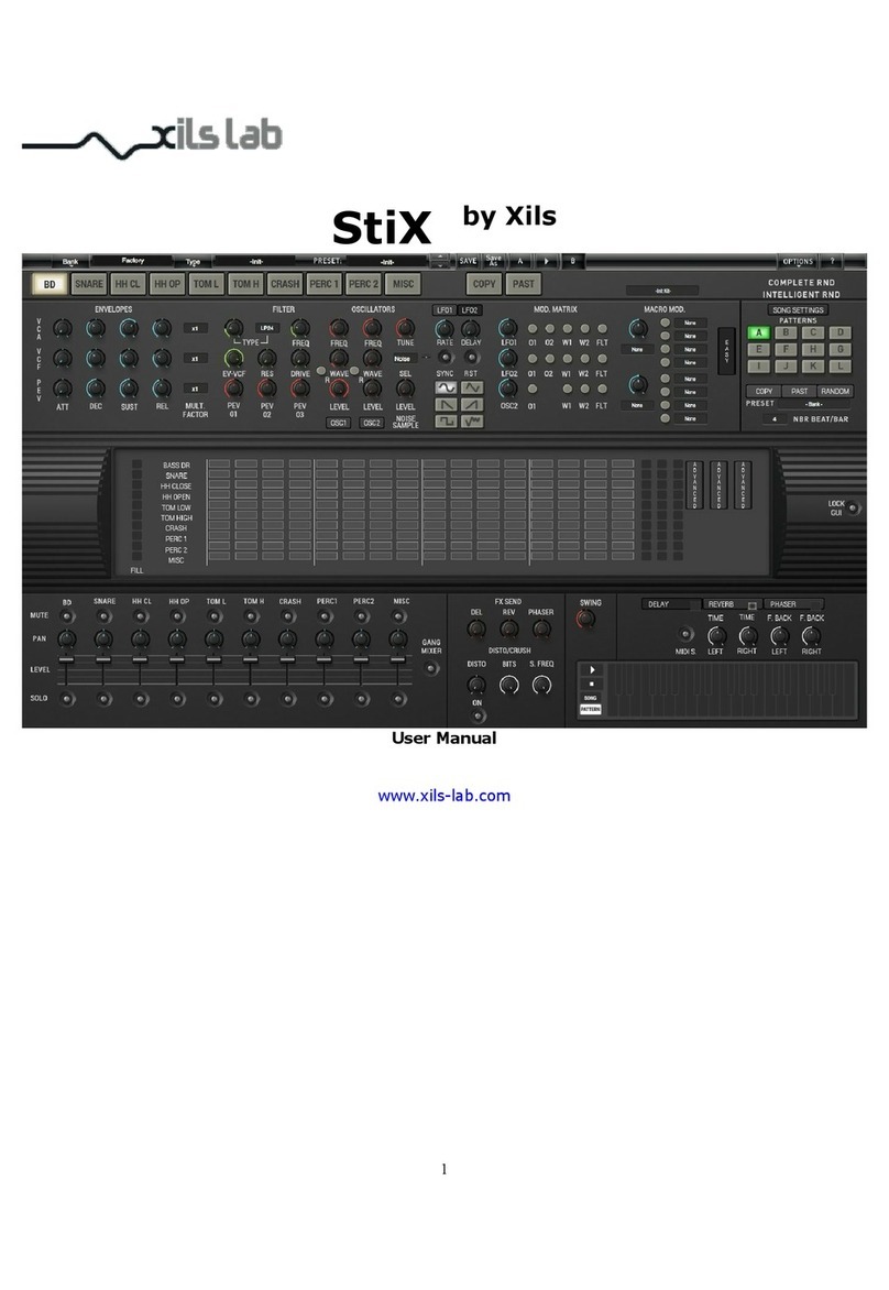 Xils lab StiX user manual