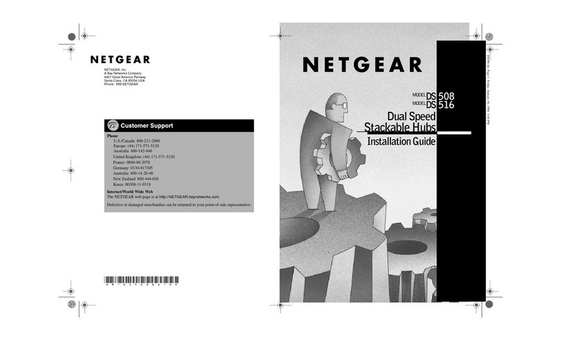 NETGEAR DS 508 User manual