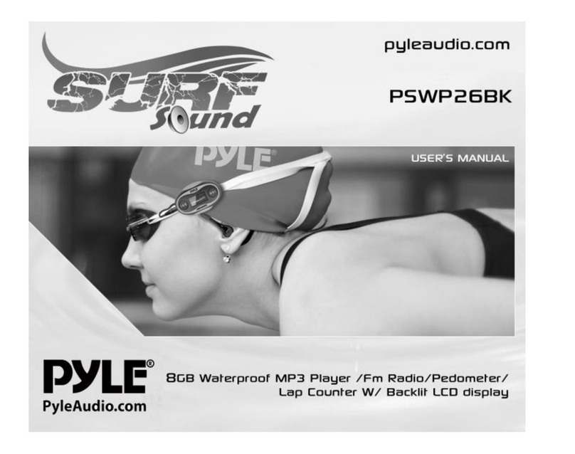 Pyle PSWP26BK user manual