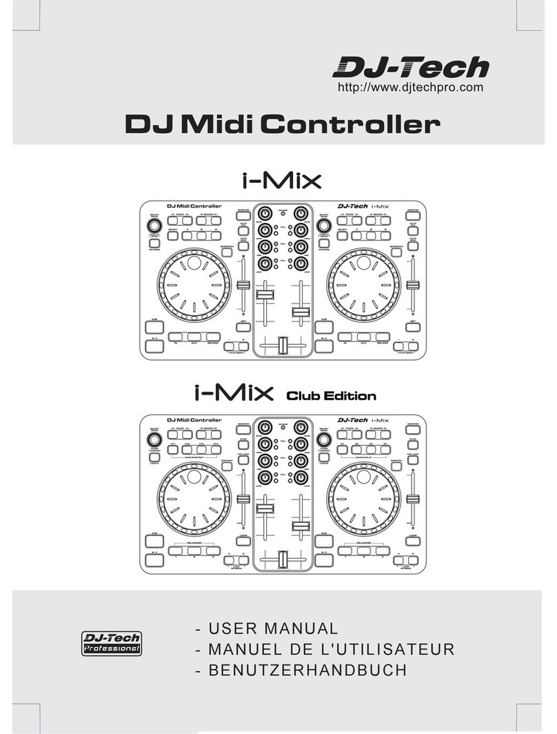 DJ-Tech i-mix club edition User manual DJ-Tech i-mix club edition User manual