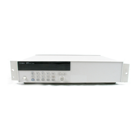 Agilent Technologies Agilent 3499A User manual