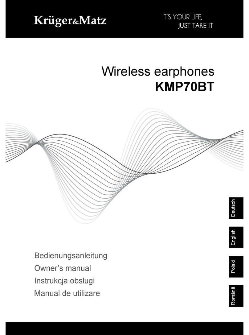 Kruger&Matz KMP70BT User manual