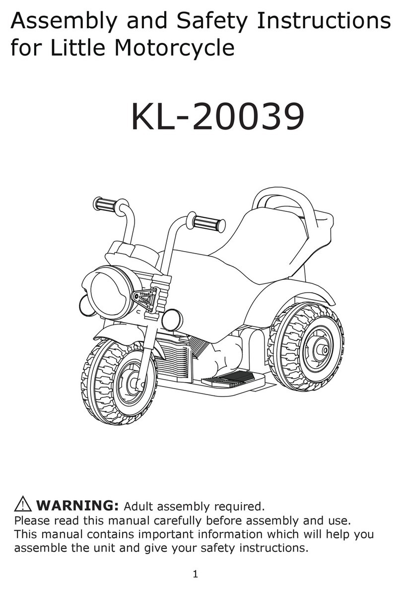 Kaylee KL-20039 Assembly and safety instructions