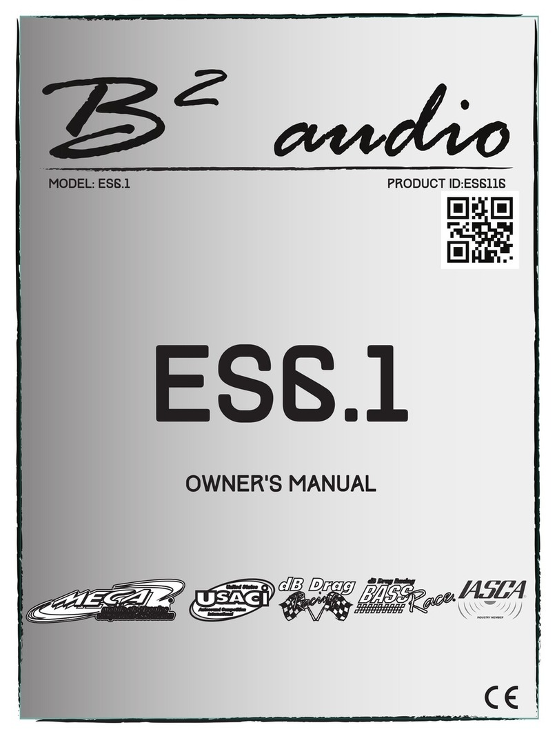 B2 Audio ES6.1 User manual