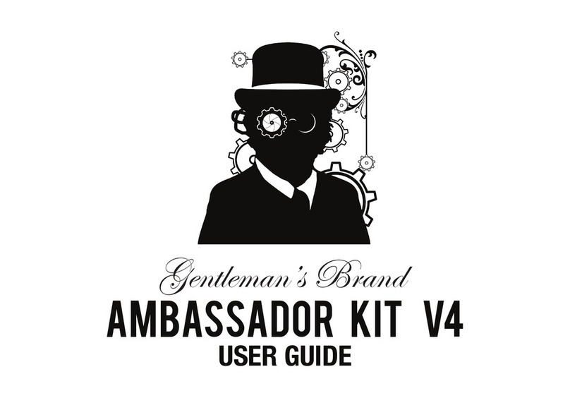 Gentleman’s Brand Ambassador kit v4 user guide