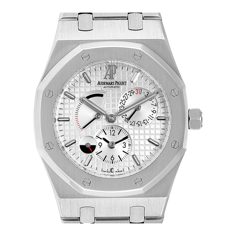 Audemars Piguet dual time User manual Audemars Piguet dual time User manual